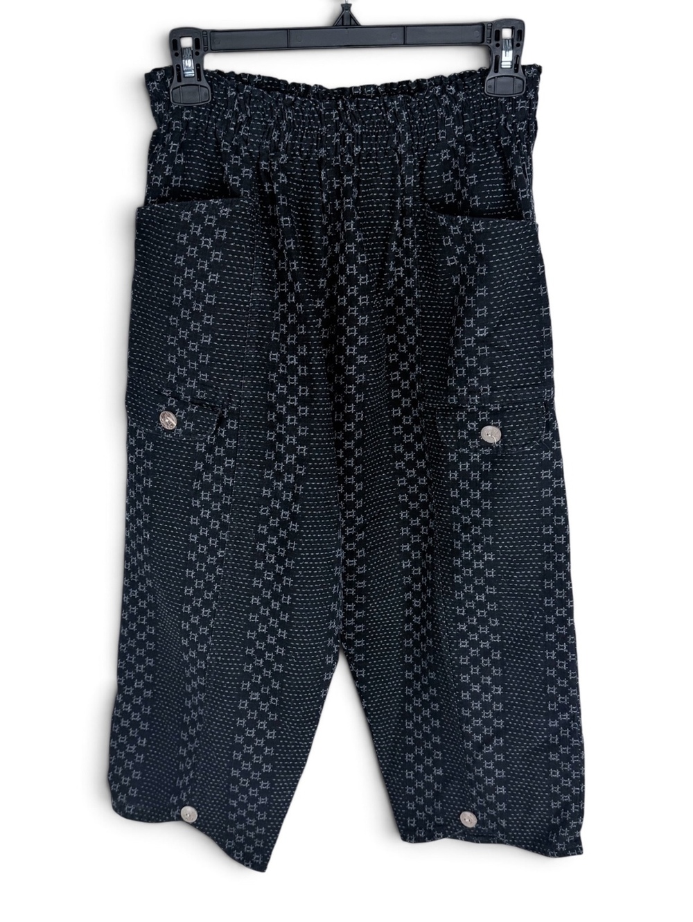 HS Natural Collections Cotton Crop Pants L